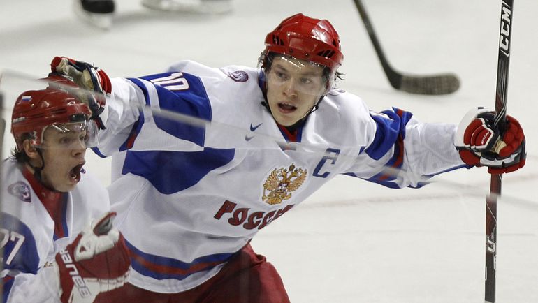 5 января 2011 года. Канада - Россия - 3:5. Ликуют Артемий ПАНАРИН и Владимир ТАРАСЕНКО. Фото REUTERS 5 января 2011 года. Канада - Россия - 3:5. Ликуют Артемий ПАНАРИН и Владимир ТАРАСЕНКО. Фото REUTERS