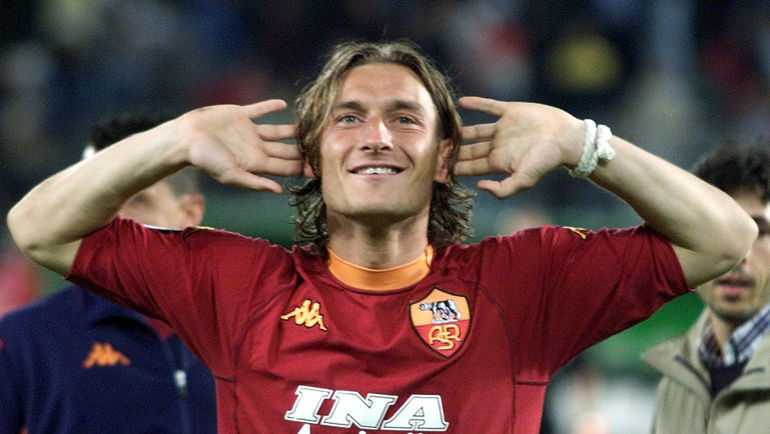 2001 год. Франческо ТОТТИ. Фото REUTERS 2001 год. Франческо ТОТТИ. Фото REUTERS