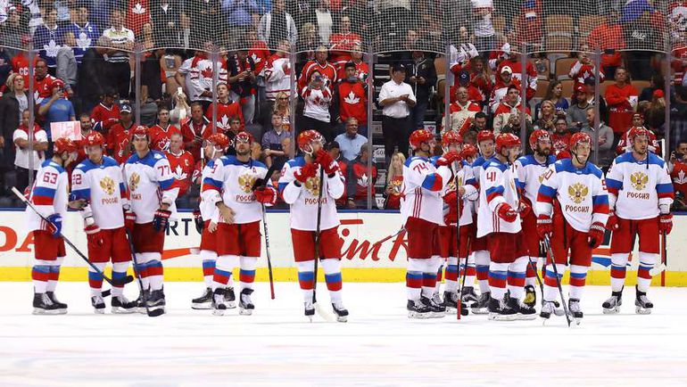 Сборная России проиграла в полуфинале Кубка мира Канаде. Фото AFP Сборная России проиграла в полуфинале Кубка мира Канаде. Фото AFP