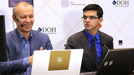 Гири и Ананд побеждают во втором туре Мемориала Таля