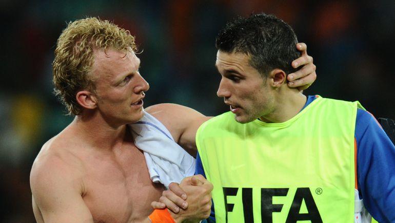 Дирк КАЙТ и Робин ВАН ПЕРСИ. Фото AFP Дирк КАЙТ и Робин ВАН ПЕРСИ. Фото AFP