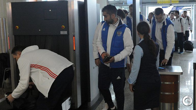 Как сборная улетела в Краснодар