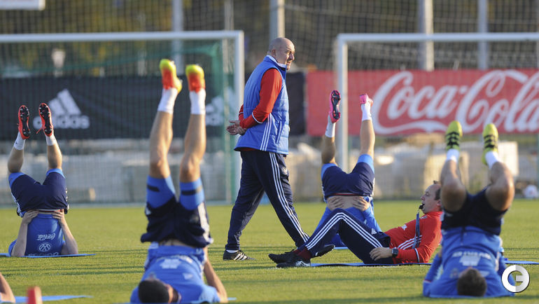 Сборная России тренируется в академии "Краснодара"