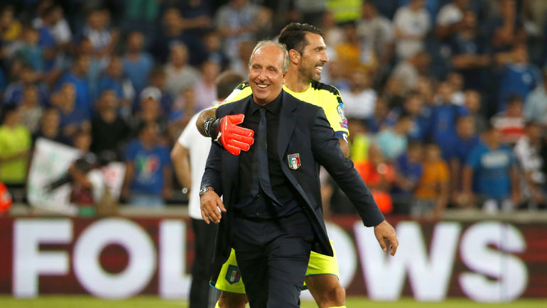 Джанпьеро ВЕНТУРА и Джанлуиджи БУФФОН. Фото REUTERS Джанпьеро ВЕНТУРА и Джанлуиджи БУФФОН. Фото REUTERS