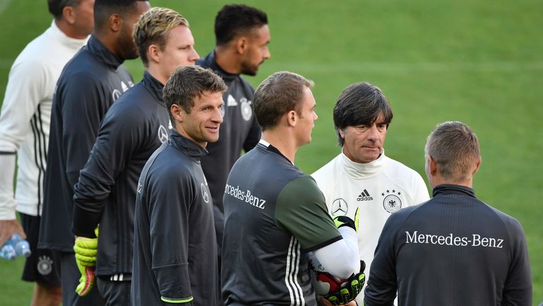 Игроки сборной Германии. Фото AFP Игроки сборной Германии. Фото AFP