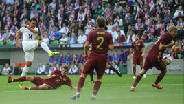 Вчера. Краснодар. Россия - Коста-Рика - 3:4. Претензий к самоотдаче футболистов российской сборной у Станислава Черчесова нет.