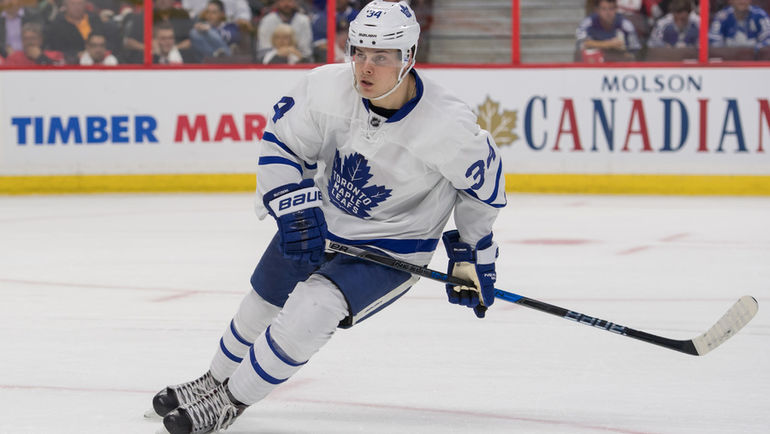 Первый в истории автор покера в дебютном матче в НХЛ Остон МЭТТЬЮС.