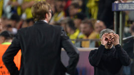 Юрген КЛОПП (слева) и Жозе МОУРИНЬЮ.