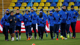 Вторник. Ростов-на-Дону. Команда Курбана Бердыева готовится ко встрече с испанским суперклубом.