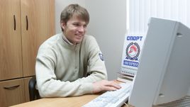 2000 год. Павел КОЛОБКОВ в редакции "СЭ".