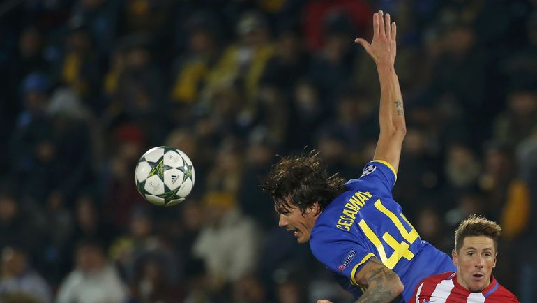 В игре СЕСАР НАВАС (№44). Фото REUTERS В игре СЕСАР НАВАС (№44). Фото REUTERS