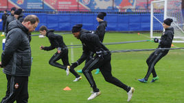 Четверг. Ватутинки. Тренировка ЦСКА.