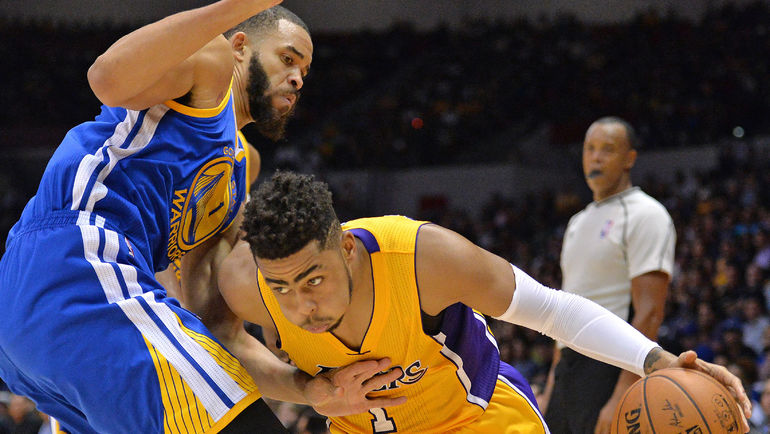 Д’Анджело РАССЕЛЛ (справа). Фото USA Today Д’Анджело РАССЕЛЛ (справа). Фото USA Today