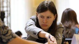 Наталья Погонина догоняет лидера в Новосибирске