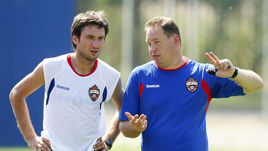 2010 год. Дейвидас ШЕМБЕРАС и Леонид СЛУЦКИЙ.