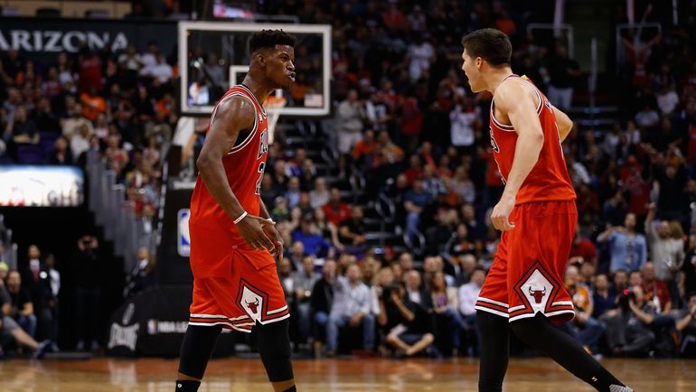 Джимми БАТЛЕР (слева) и Дуг МАКДЕРМОТТ. Фото Twitter Джимми БАТЛЕР (слева) и Дуг МАКДЕРМОТТ. Фото Twitter