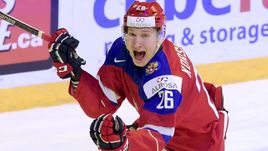 Егор КОРШКОВ в составе молодежной сборной России.