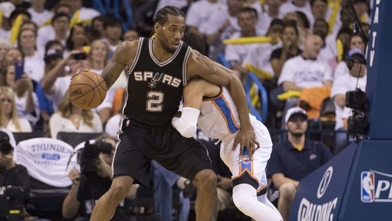 Кавай ЛЕОНАРД (№2). Фото AFP Кавай ЛЕОНАРД (№2). Фото AFP