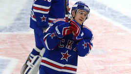 Нападающий СКА Александр БАРАБАНОВ впервые вызван в главную сборную России.