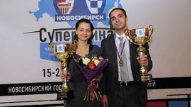 Александра КОСТЕНЮК и Александр РЯЗАНЦЕВ.