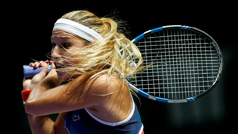 Сегодня. Сингапур. Доменика ЦИБУЛКОВА. Фото AFP Сегодня. Сингапур. Доменика ЦИБУЛКОВА. Фото AFP