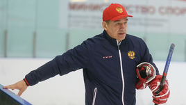 Главный тренер молодежной сборной России Валерий БРАГИН.