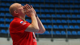 Среда. Москва. Главный тренер сборной России Дмитрий ТОРГОВАНОВ.