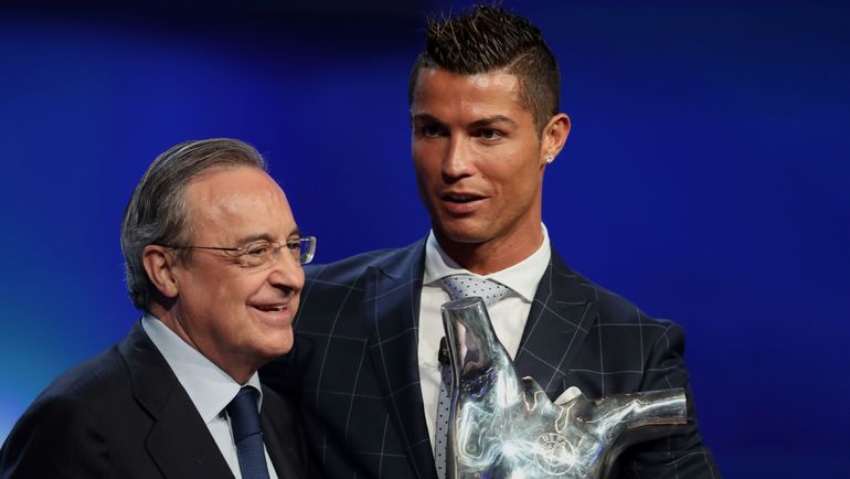 Флорентино ПЕРЕС и КРИШТИАНУ РОНАЛДУ. Фото AFP Флорентино ПЕРЕС и КРИШТИАНУ РОНАЛДУ. Фото AFP