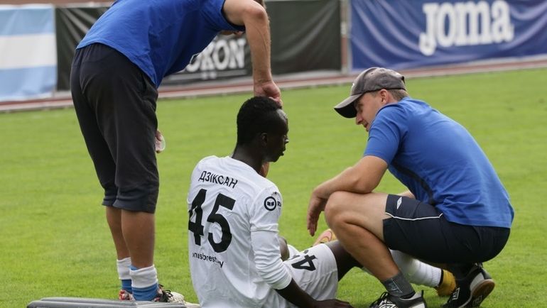 Диксон АФОАКВА. Фото dynamo-brest.by Диксон АФОАКВА. Фото dynamo-brest.by