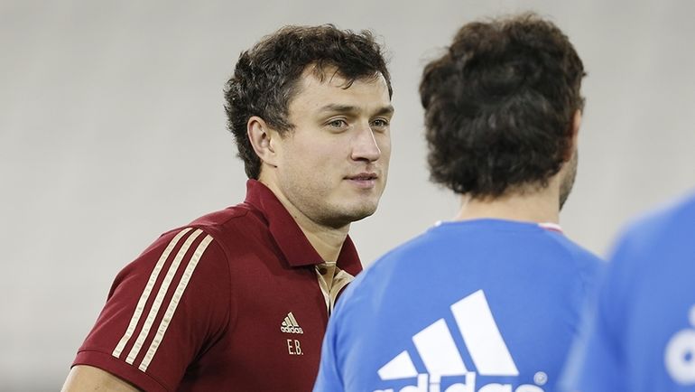 Среда. Доха. Врач национальной команды Эдуард БЕЗУГЛОВ и Юрий ЖИРКОВ. Фото Константин РЫБИН, РФС Среда. Доха. Врач национальной команды Эдуард БЕЗУГЛОВ и Юрий ЖИРКОВ. Фото Константин РЫБИН, РФС