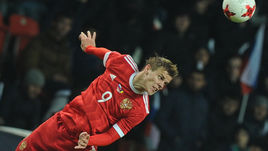 Сегодня. Грозный. Россия - Румыния - 1:0. В игре - Александр КОКОРИН.