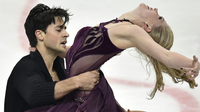 Кейтлин УИВЕР и Эндрю ПОЖЕ. Фото AFP Кейтлин УИВЕР и Эндрю ПОЖЕ. Фото AFP