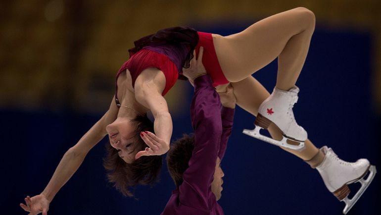 Любовь ИЛЮШЕЧКИНА и Дилан МОСКОВИЧ. Фото AFP Любовь ИЛЮШЕЧКИНА и Дилан МОСКОВИЧ. Фото AFP