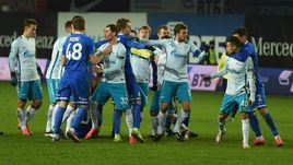 Потасовка игроков во втором тайме.