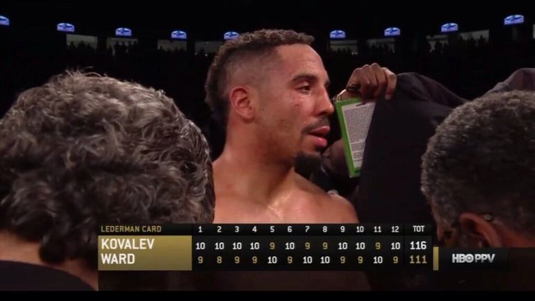 HBO отдал победу Ковалеву. HBO отдал победу Ковалеву.