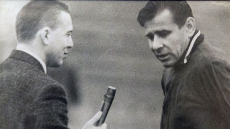 Владимир ПЕРЕТУРИН и Лев ЯШИН. Фото из архива Владимира Перетурина Владимир ПЕРЕТУРИН и Лев ЯШИН. Фото из архива Владимира Перетурина