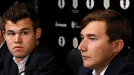 Магнус КАРЛСЕН и Сергей КАРЯКИН.