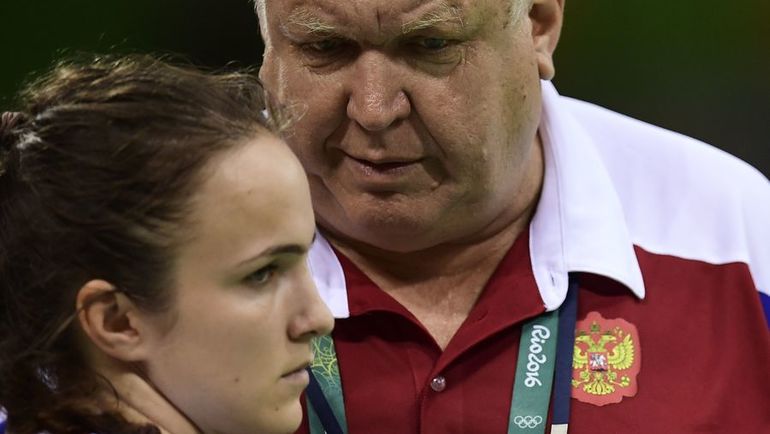 Анна ВЯХИРЕВА и Евгений ТРЕФИЛОВ. Фото AFP Анна ВЯХИРЕВА и Евгений ТРЕФИЛОВ. Фото AFP