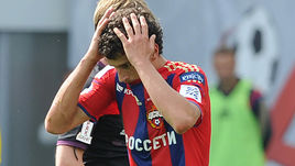 Полузащитник ЦСКА Роман ЕРЕМЕНКО.