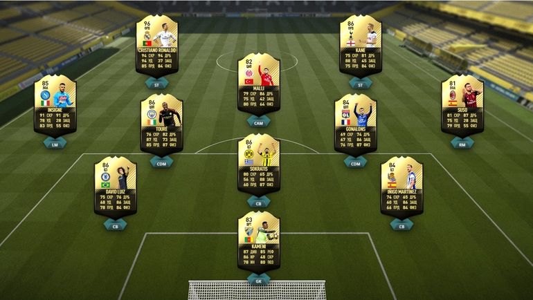 Команда недели Fifa 17. Фото EA Sports Команда недели Fifa 17. Фото EA Sports