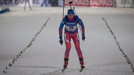 Сегодня. Эстерсунд. Индивидуальная гонка. Екатерина ГЛАЗЫРИНА финишировала шестой.