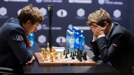 Среда. Нью-Йорк. Сергей КАРЯКИН и Магнус КАРЛСЕН.