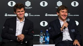 Среда. Нью-Йорк. Магнус КАРЛСЕН и Сергей КАРЯКИН.