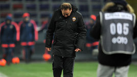 Главный тренер ЦСКА Леонид СЛУЦКИЙ.