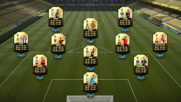Команда недели FIFA 17 30 ноября – 7 декабря. Фото EA Sports Команда недели FIFA 17 30 ноября – 7 декабря. Фото EA Sports