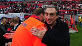 Евгений ГИНЕР (справа) и Леонид СЛУЦКИЙ.