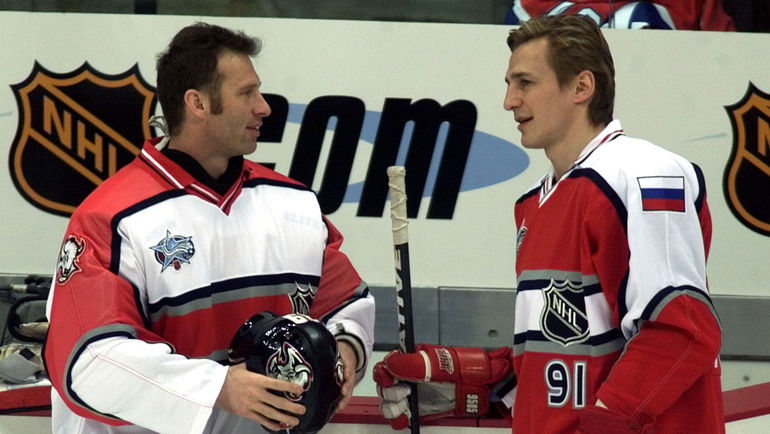 Доминик ГАШЕК и Сергей ФЕДОРОВ. Фото REUTERS Доминик ГАШЕК и Сергей ФЕДОРОВ. Фото REUTERS