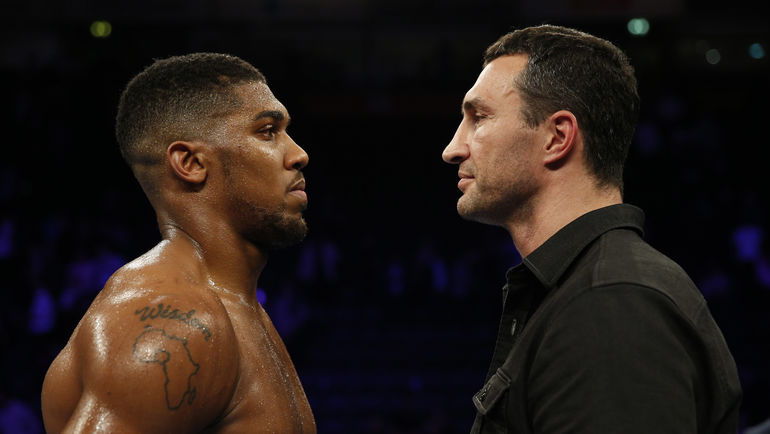 Энони ДЖОШУА будет драться с Владимиром КЛИЧКО. Фото AFP Энони ДЖОШУА будет драться с Владимиром КЛИЧКО. Фото AFP