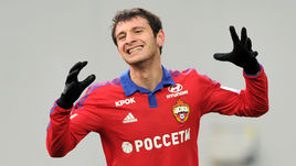 Полузащитник ЦСКА Алан ДЗАГОЕВ.