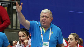 Сегодня. Хельсинборг. Венгрия – Россия – 26:26. Главный тренер сборной России Евгений ТРЕФИЛОВ.